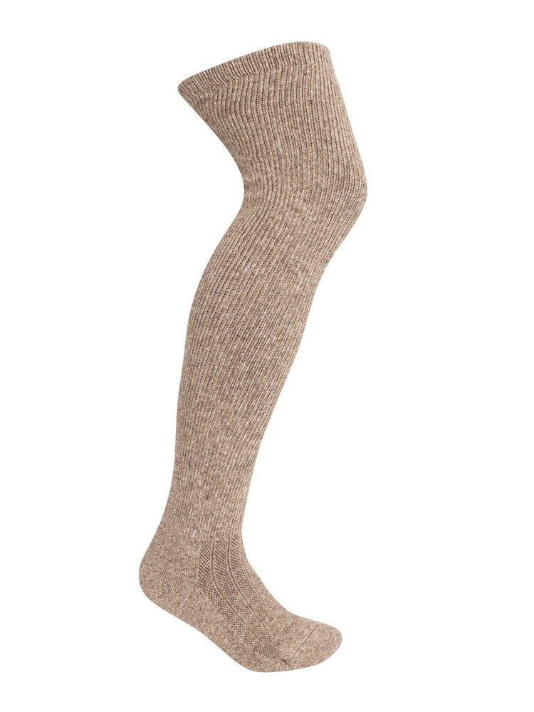 Chaussettes Bas-Cuisse – 100% Laine Mongolie